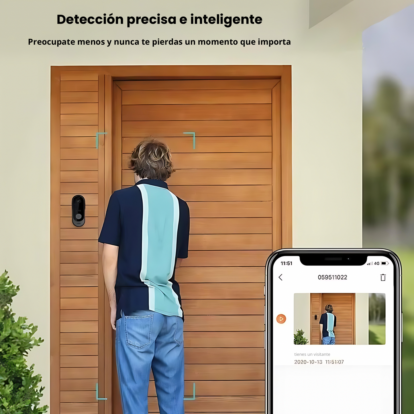 Timbre inteligente Cámara wifi